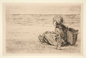 ? Scheveningue od Jozef Israëls