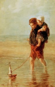 Mladý navigátor od Jozef Israëls