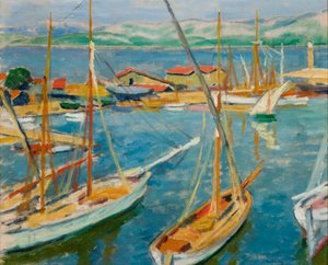 Přístav v Saint-Tropez