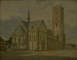 Katedrála Ribe od Jørgen Roed