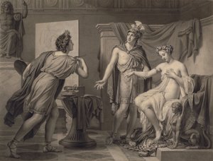 Alexander postoupil Campaspe Apelles