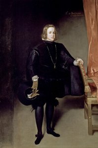 Portrét Baltasara Carlose (Balthazar-Charles nebo Balthazar Charles) z Rakouska (1629-1646), syna Filipa IV. - Portrét prince Balthasara Charlese od Juan Bautista Martinez del Mazo