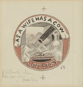 Jak manželka má krávu; Milostný příběh od Juan Gris