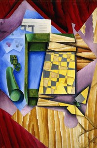 Backgammon, 1913-14 od Juan Gris