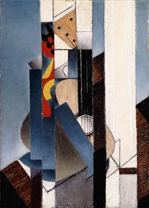 Kytara, 1913 od Juan Gris