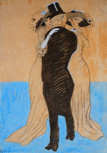 Flattery, 1908 od Juan Gris