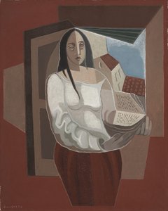Čtenář, 1926 od Juan Gris