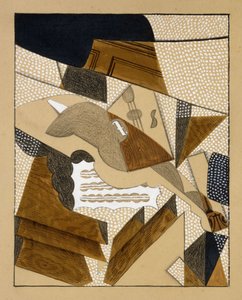 Housle, cca 1915-1916 od Juan Gris