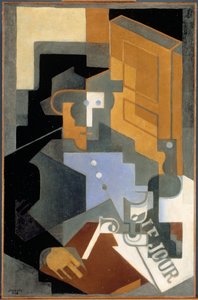 Muž z Touraine, 1918. od Juan Gris
