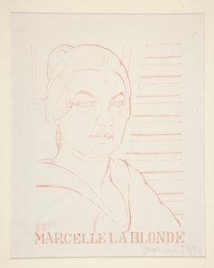 Marcelle La Blonde od Juan Gris