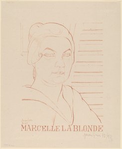 Marcelle blondýna od Juan Gris