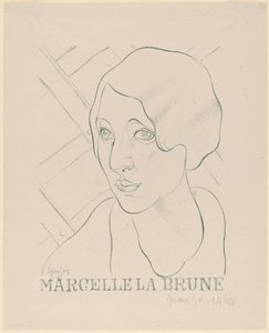 Marcelle Hnědá od Juan Gris