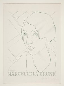 Marcelle Hnědá od Juan Gris