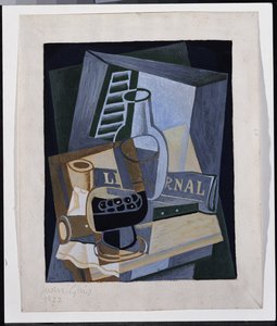 Zátiší před oknem, 1922 od Juan Gris