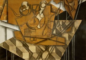Teetassen (olej na plátně) od Juan Gris