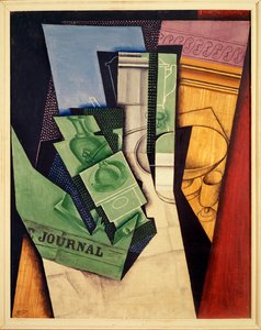 Snídaně (malba na plátně) od Juan Gris