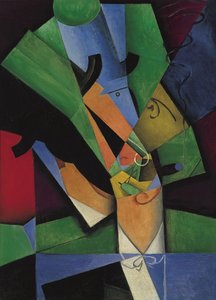 Kuřák Frank Haviland, 1913 od Juan Gris