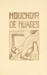 Titulní strana pro Handkerchief of Clouds od Tristana Tzary (1896-1963) 1925 od Juan Gris