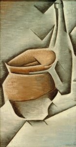 Hrnec a láhev od Juan Gris