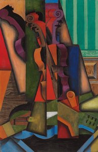 Housle a kytara od Juan Gris