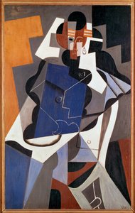 Žena (malba na plátně) od Juan Gris