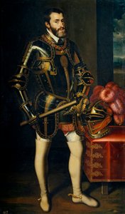 Karel V. Španělský od Juan Pantoja de la Cruz