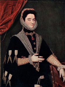 Marie Rakouská, polovina 16. století 1910 od Juan Pantoja de la Cruz