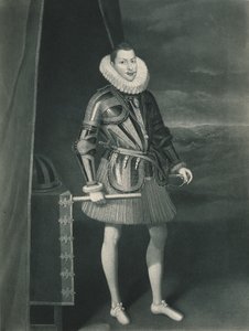 Filip III ve zbrojnici, 1605, 1904 od Juan Pantoja de la Cruz
