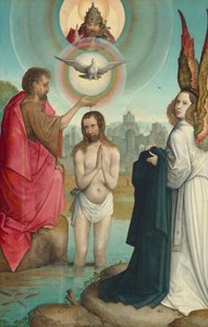 Křest Krista, asi 1508-1519 (olej na desce)