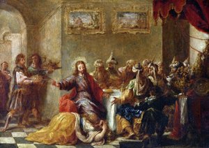 Kristus v domě Šimona Farizeje, 1660