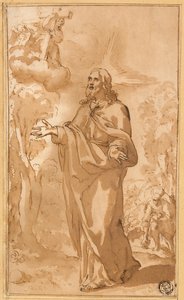 Kristus na poušti od Juan del Castillo