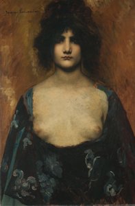 Orientální dívka, asi 1890-1895. od Juana Romani