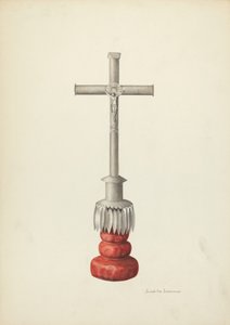 Krucifix, c. 1936. od Juanita Donahoo