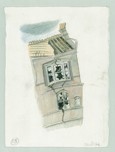 Německé námořní bombardování Scarborough, North Yorkshire, 1914 2014. od Judith Dobie