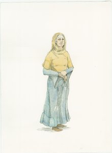 Matilda z Flander, c1066 2015. od Judith Dobie