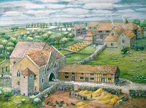 Thornholme Priory, Humberside, 2006 od Judith Dobie