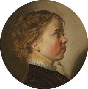 Mladý chlapec v profilu od Judith Leyster