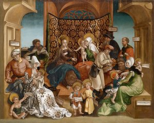 Svaté příbuzenství od Jörg Breu the Younger