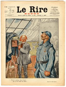 Obálka „“The Red Laughter“, Satirical in Colors od Jules Abel Faivre