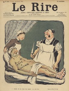 Ilustrace pro Le Rire od Jules Abel Faivre