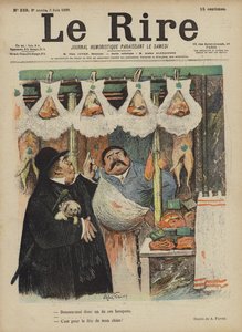 Ilustrace pro Le Rire od Jules Abel Faivre