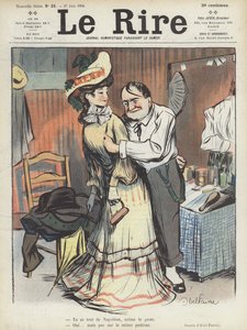 Ilustrace pro Le Rire od Jules Abel Faivre
