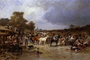 Koňský trh v Honnebontu, 1871