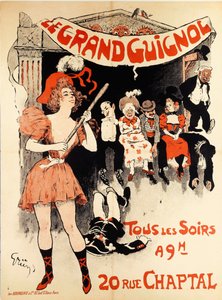Grand Guignol, c. 1898. od Jules Alexandre Grün
