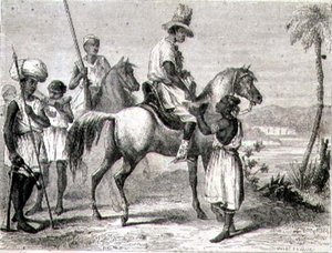 Indiáni Peul a Malinke v Senegalu od Jules Antoine (after) Duvaux