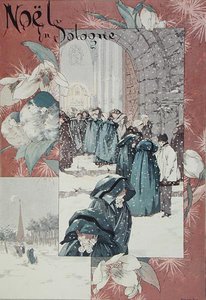 Vánoce v Sologne (Francie) od Jules Auguste Habert Dys
