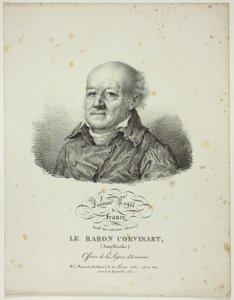 Portrét Jeana-Nicolase, barona Corvisarta od Jules Boilly