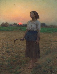 Píseň o skřivánkovi od Jules Breton