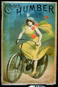 Reklama na „Humber Cycles“ od Jules Cheret