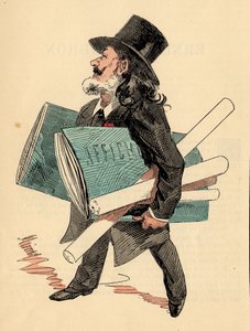 Obálka Les Hommes Today, číslo 299 - Maindron Ernest (1838-1907) (rytina) od Jules Cheret